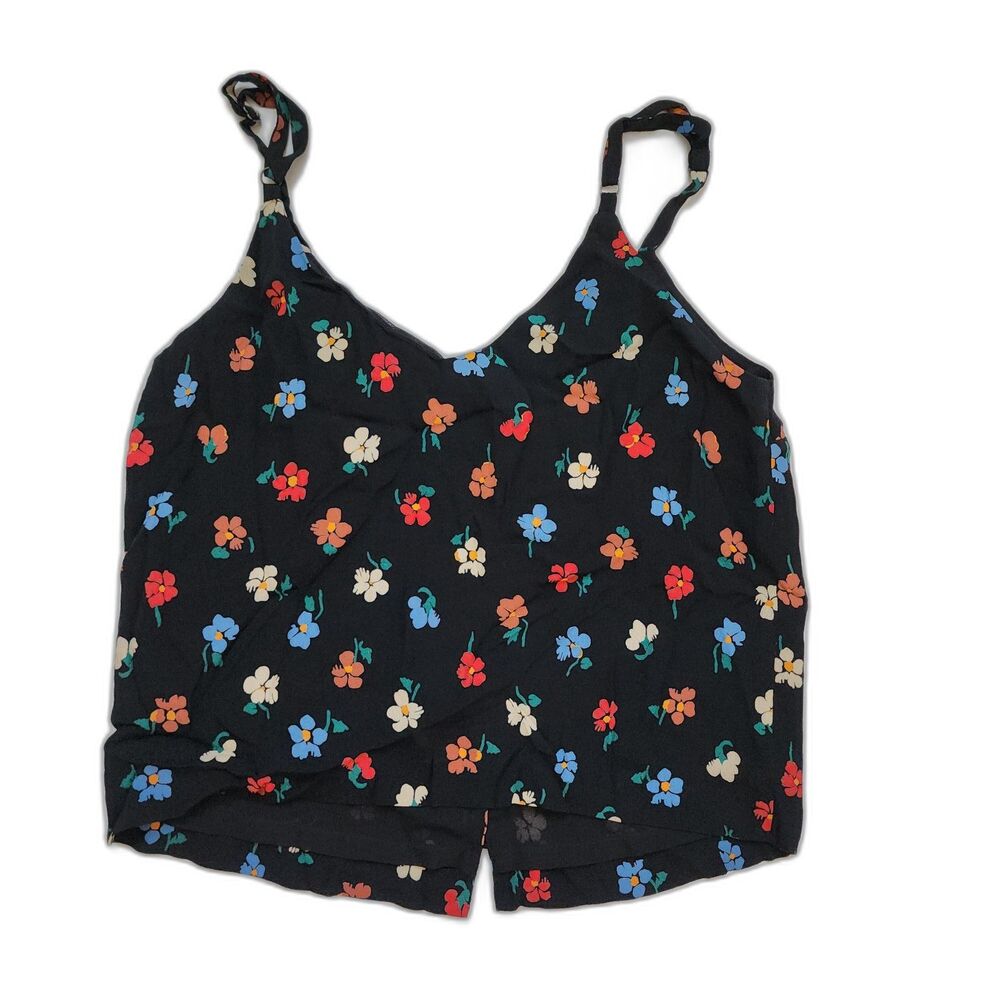 Madewell Button-Down Cami in Pressed Flowers Size 0 Boho